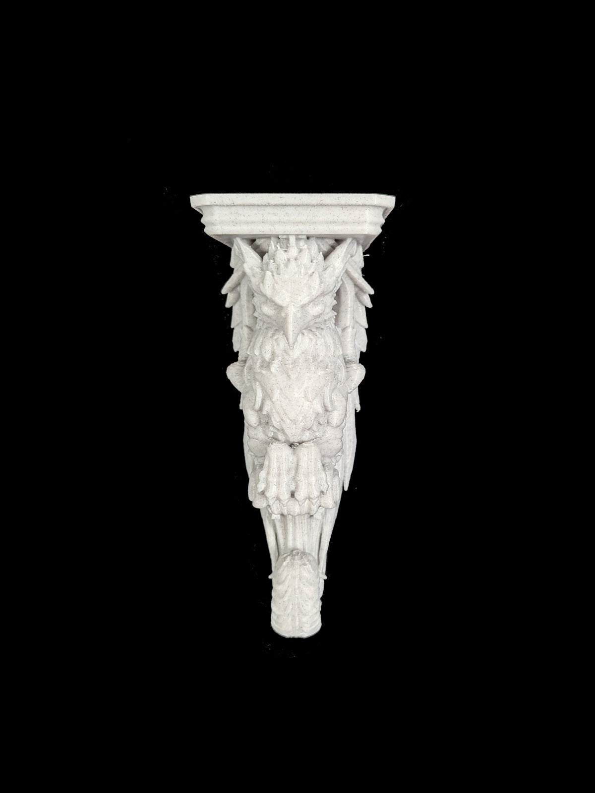 Griffin Corbel Wall Shelf Bracket - Mythical Marble Creature Decor