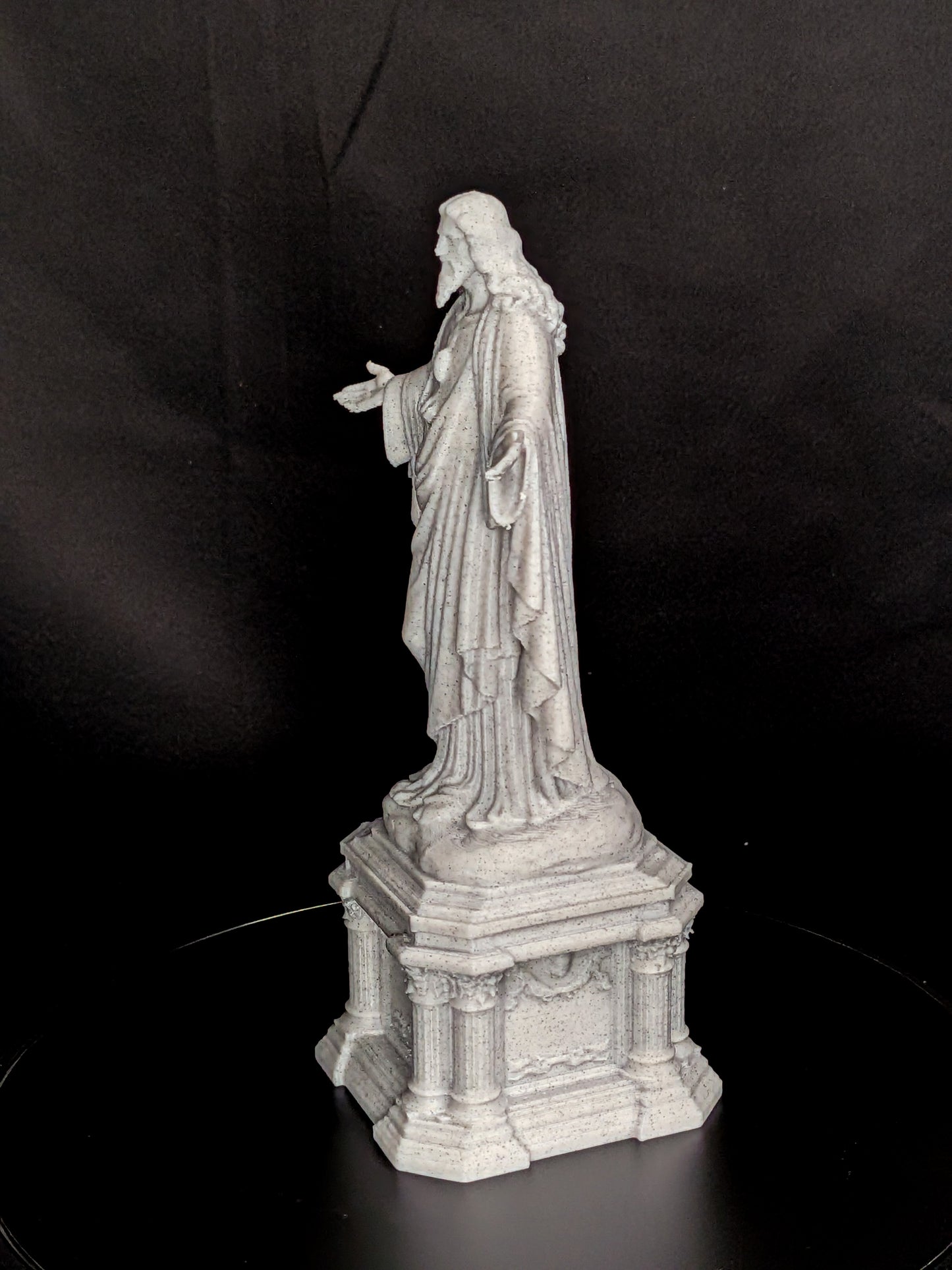 Jesus Statue - Marble Finish Christ Sculpture