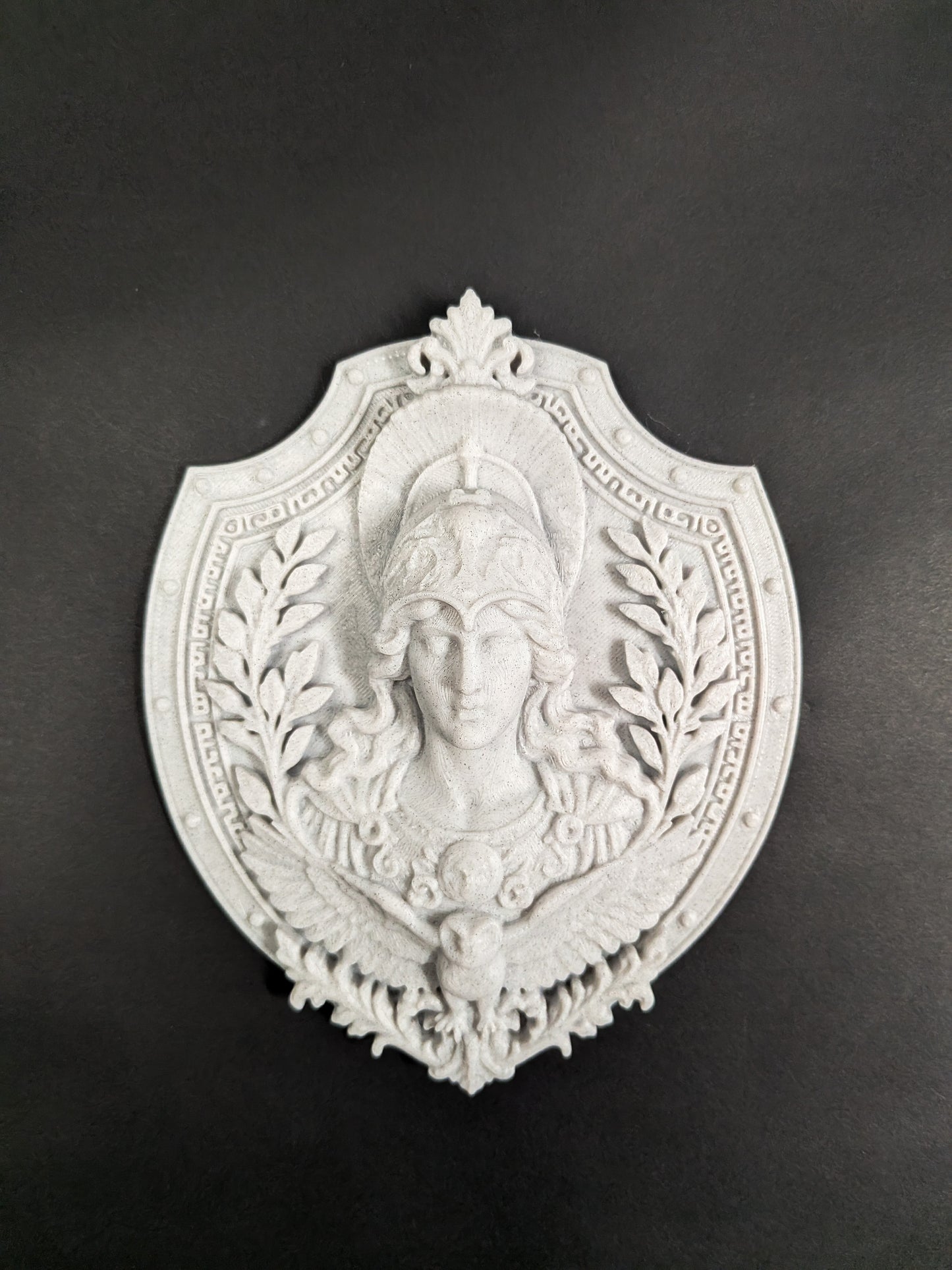 Athena Wall Relief - Marble Finish Greek Goddess Gothic Wall Art
