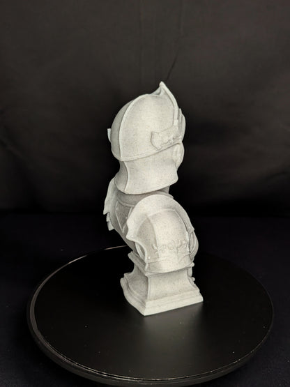Joan of Arc Bust - Marble Style French Heroine Sculpture