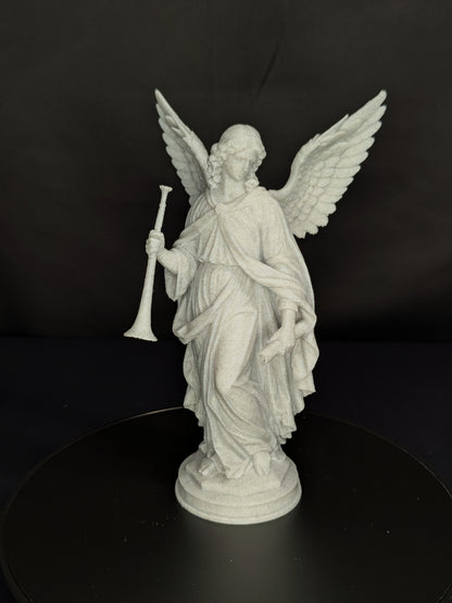 Archangel Gabriel Statue - Marble Style Angel Sculpture
