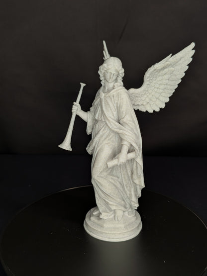 Archangel Gabriel Statue - Marble Style Angel Sculpture