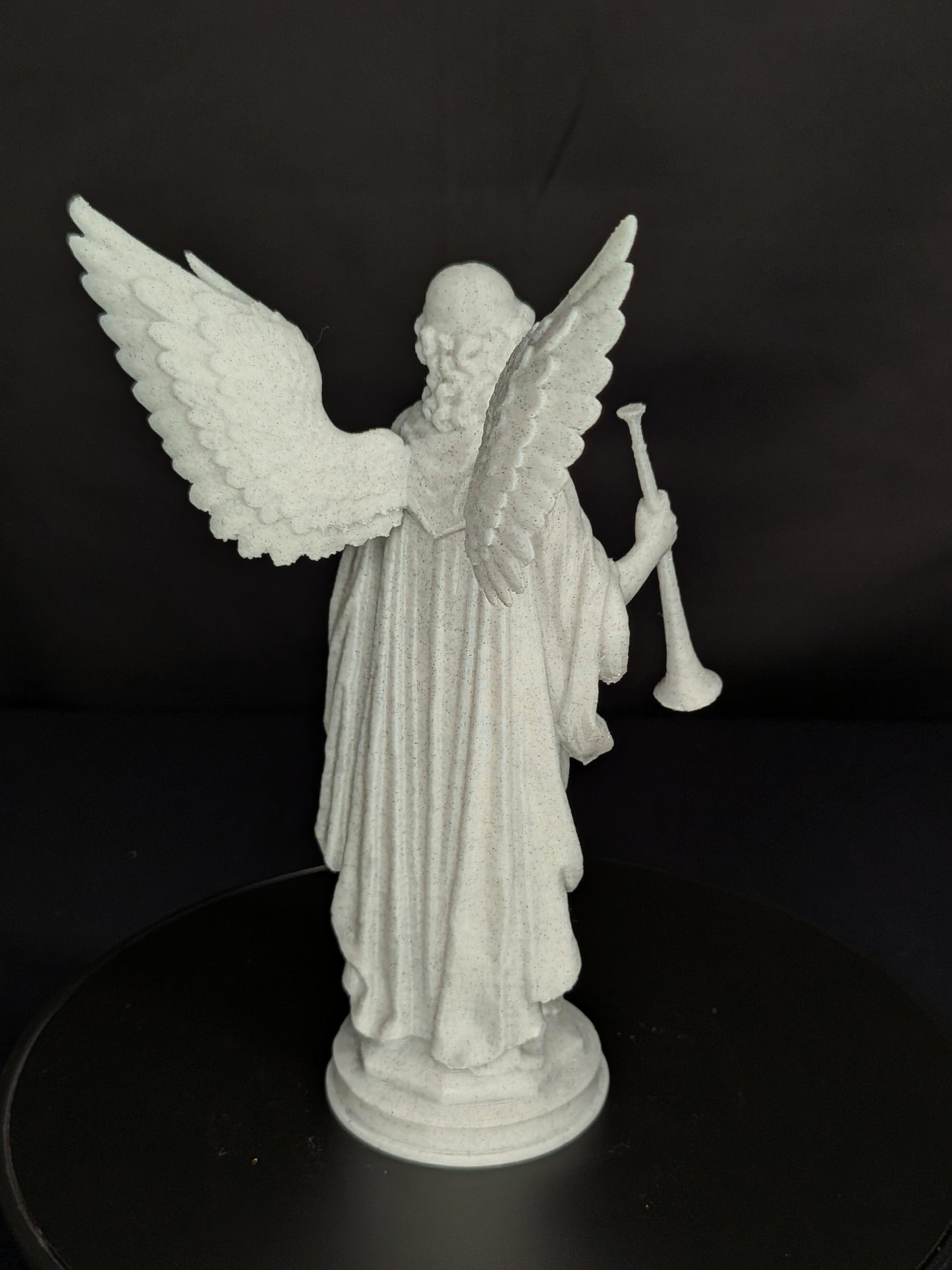 Archangel Gabriel Statue - Marble Style Angel Sculpture