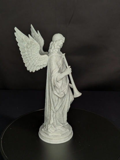 Archangel Gabriel Statue - Marble Style Angel Sculpture