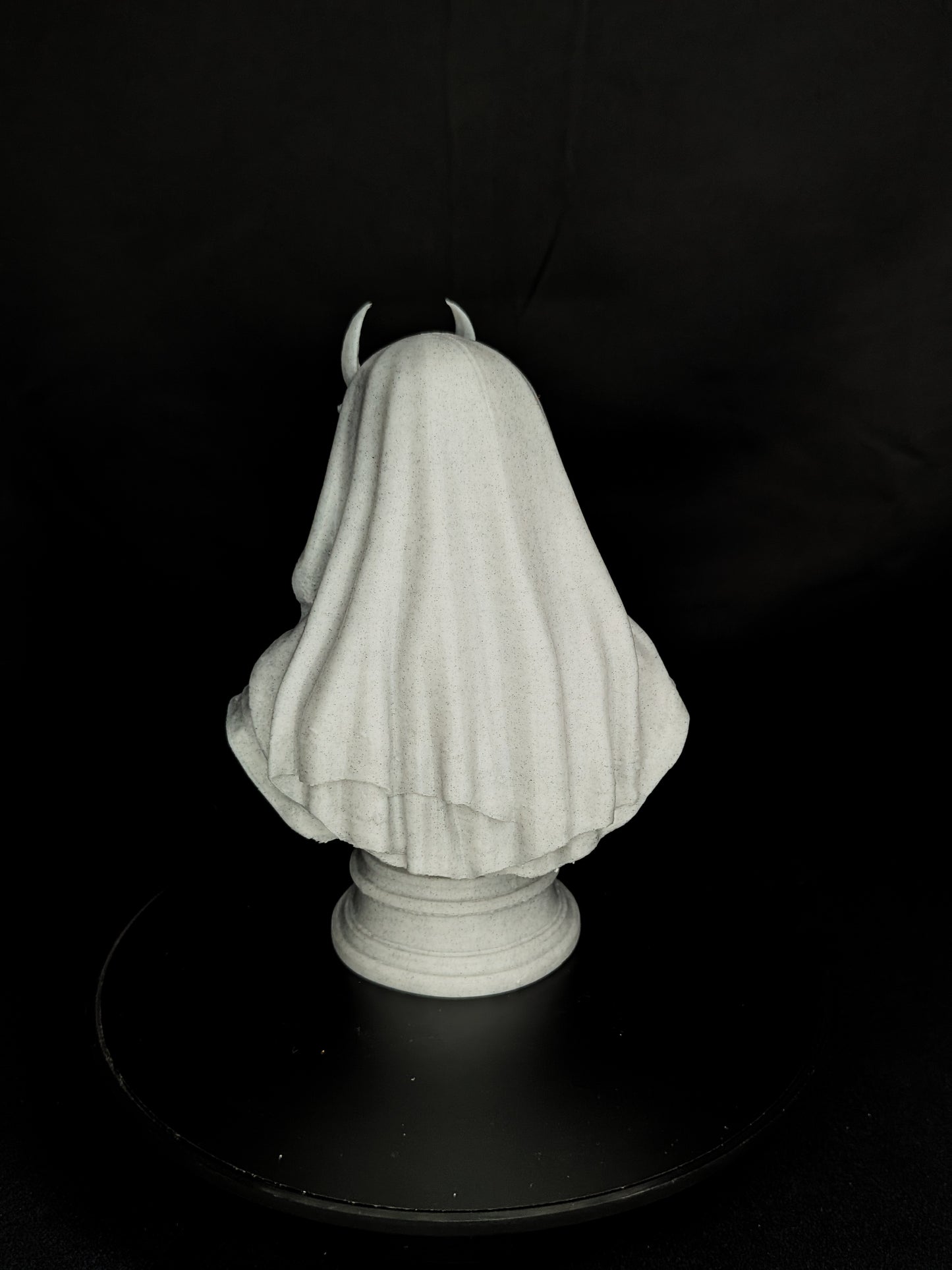 Selene Moon Goddess Bust - Marble Style Lunar Sculpture