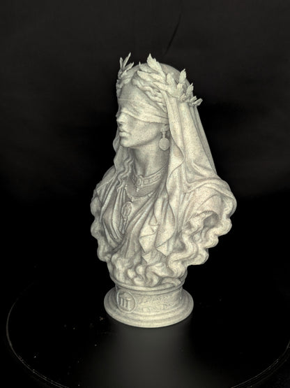 Calliope Muse Bust - Marble Style Greek Mythology Sculpture