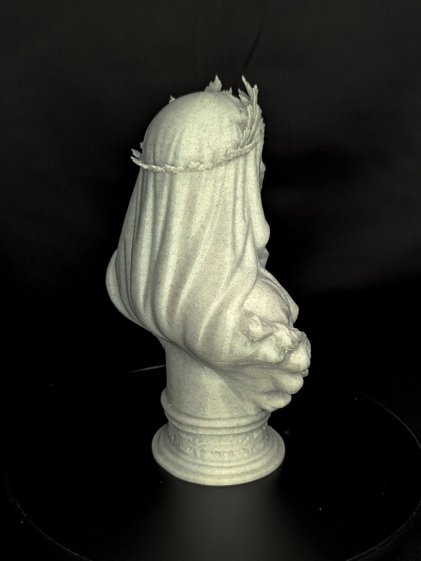 Calliope Muse Bust - Marble Style Greek Mythology Sculpture