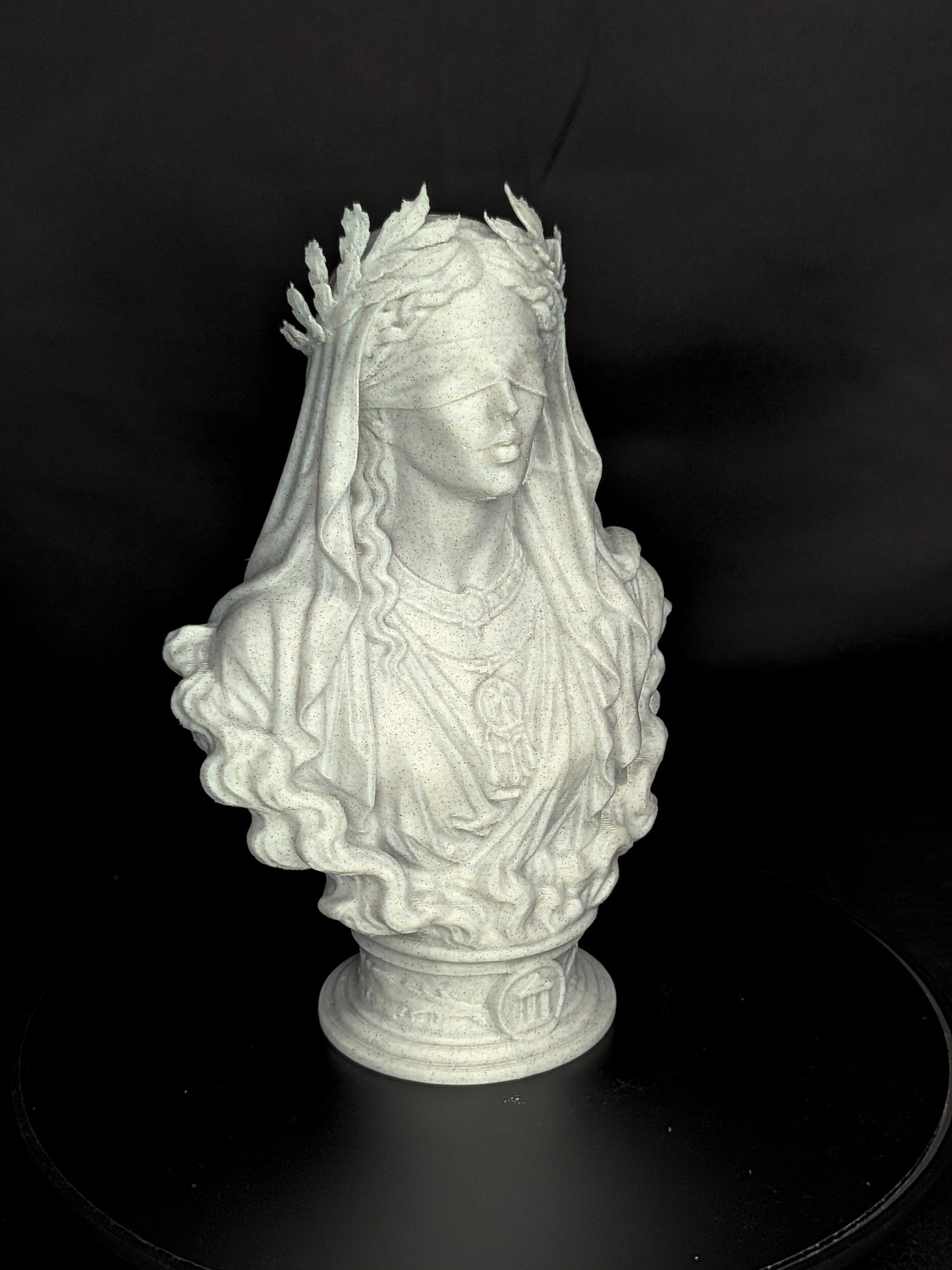 Calliope Muse Bust - Marble Style Greek Mythology Sculpture