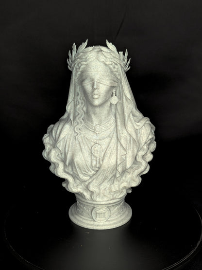 Calliope Muse Bust - Marble Style Greek Mythology Sculpture