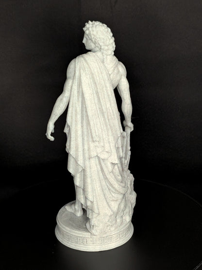 Apollo Greek God Statue | Marble Style Greek Mythology Sculpture
