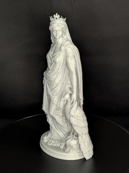 Hera Greek Goddess Statue | Marble Style Greek Mythology Sculpture