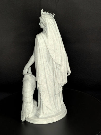Hera Greek Goddess Statue | Marble Style Greek Mythology Sculpture