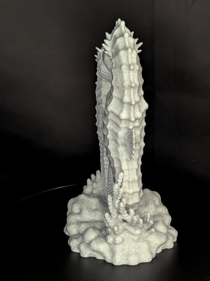 Seahorse Couple Statue | Marble Style Seahorse Sculpture