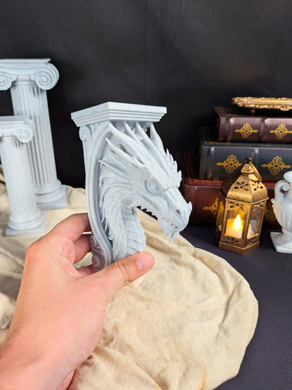 Dragon Wall Corbel - Gothic Dragon Shelf Bracket