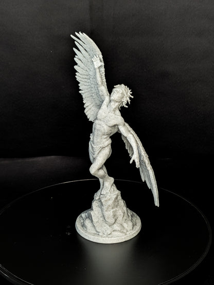 Ascendant Angel Statue - Marble Finish Angel Sculpture