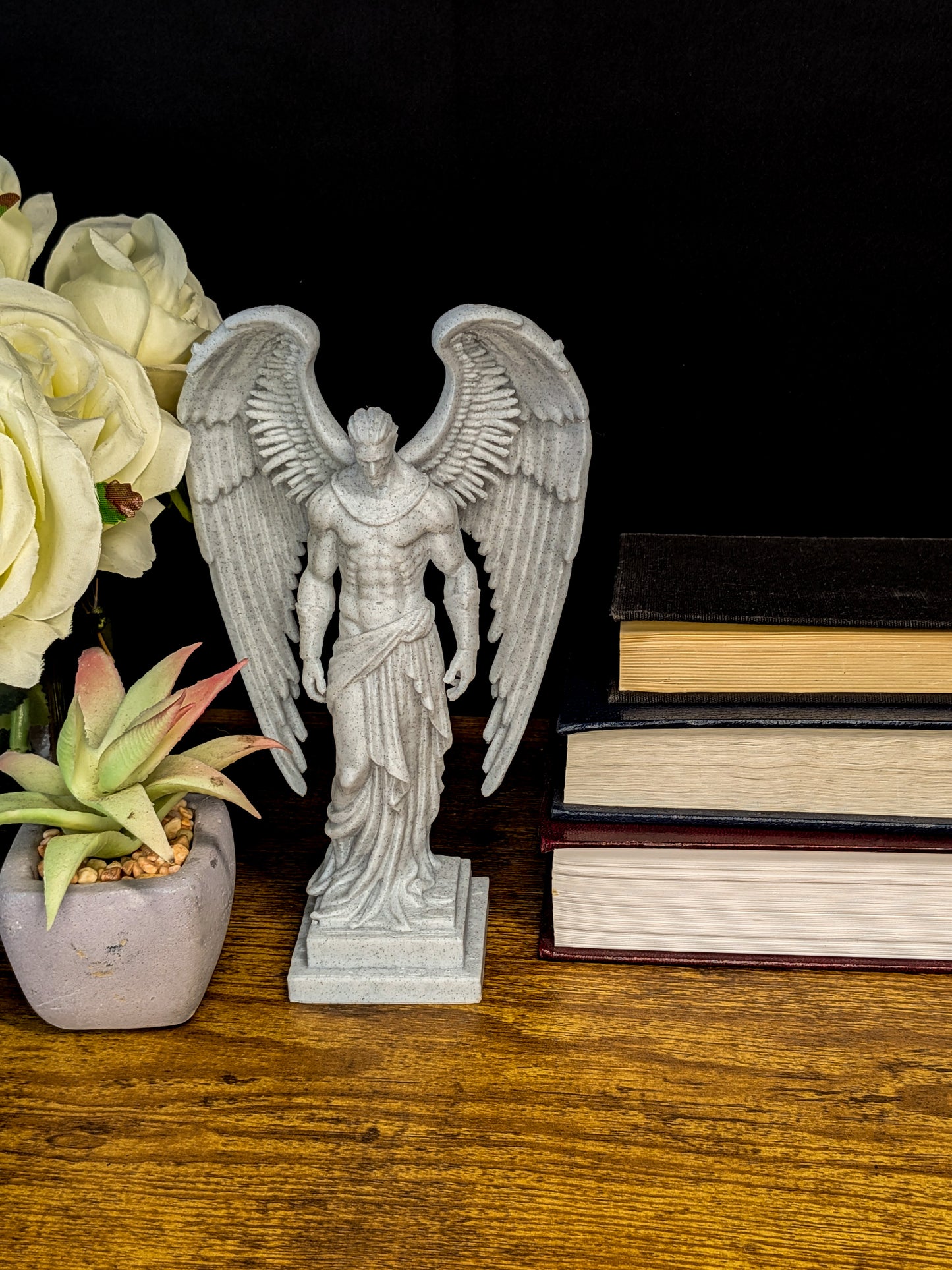Archangel Statue - Marble Finish Angel Sculpture