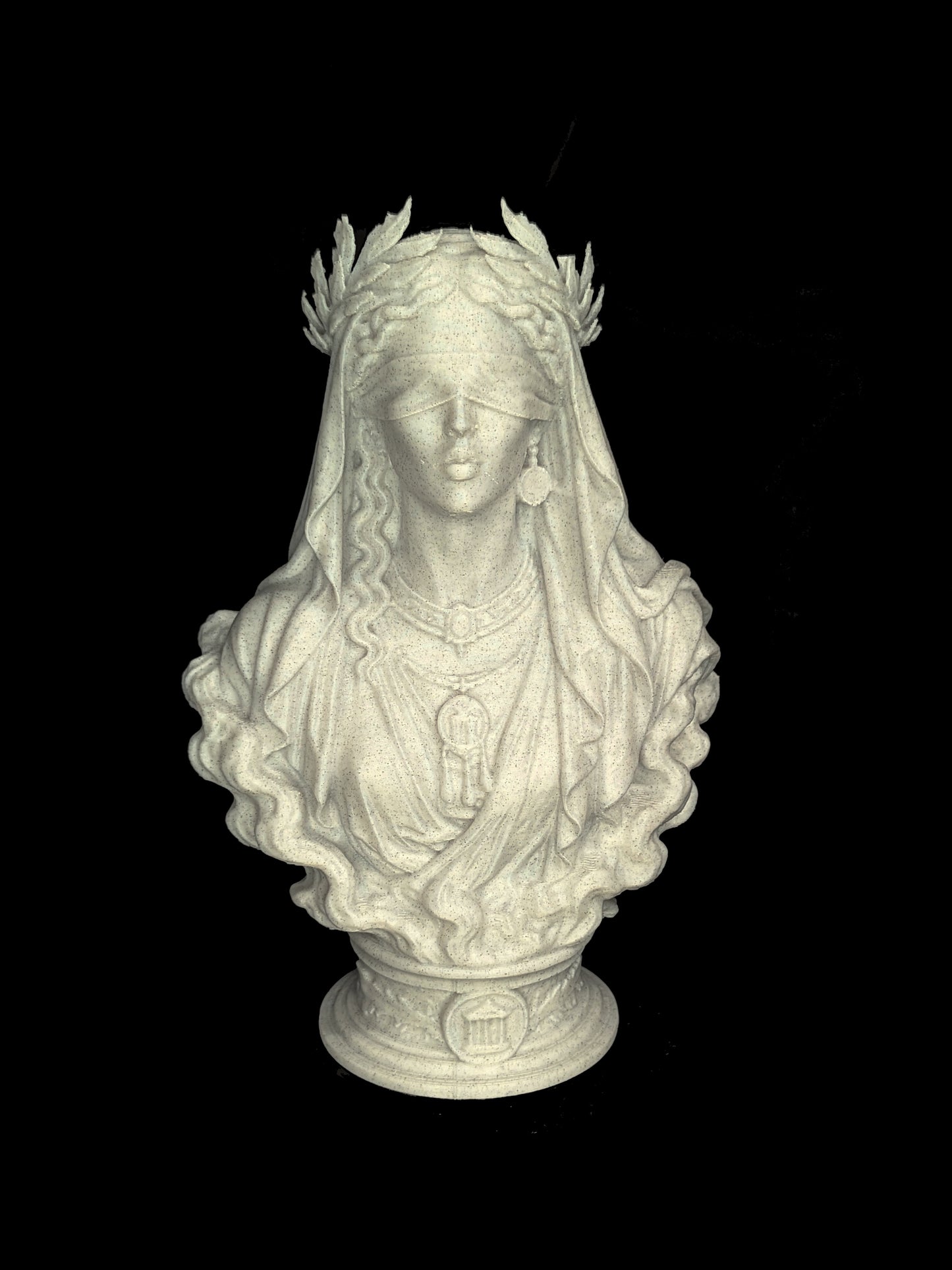 Calliope Muse Bust - Marble Style Greek Mythology Sculpture