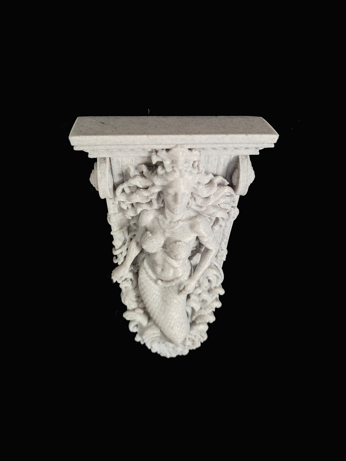 Siren Mermaid Wall Relief - Nautical Ship Figurehead Sculpture
