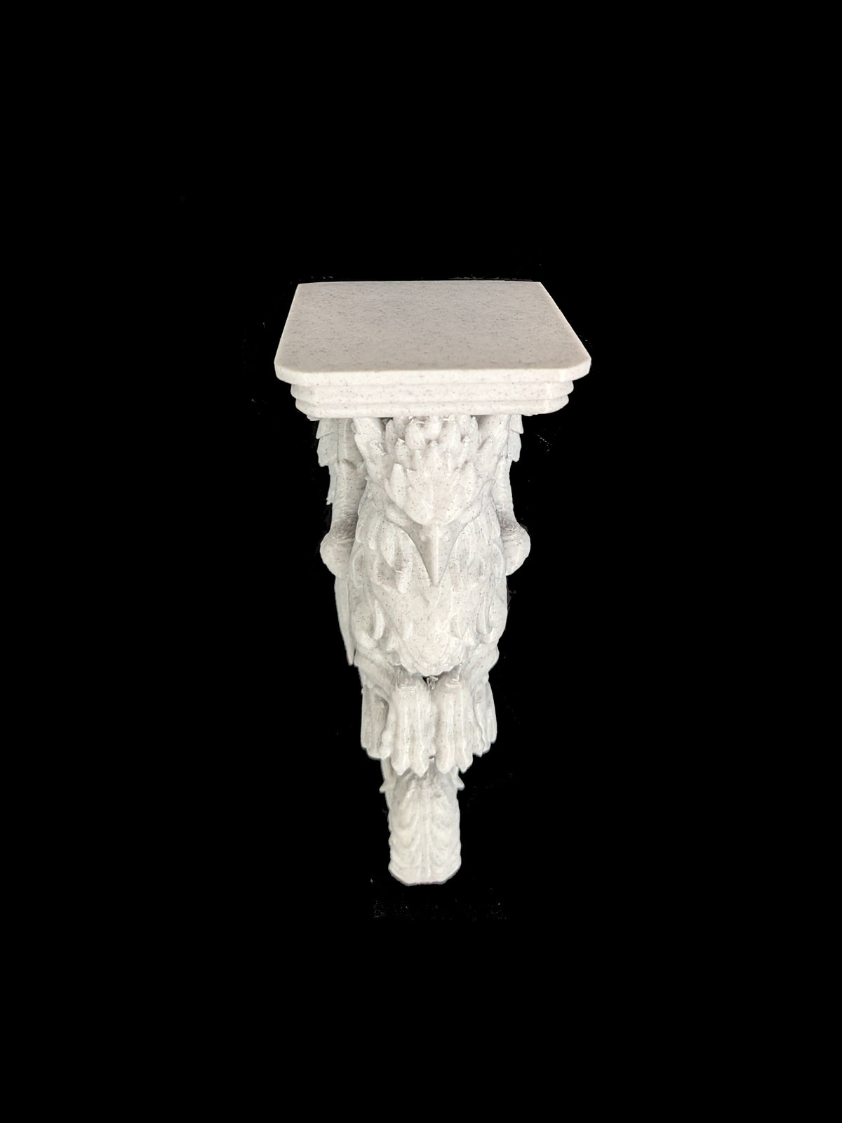 Griffin Corbel Wall Shelf Bracket - Mythical Marble Creature Decor