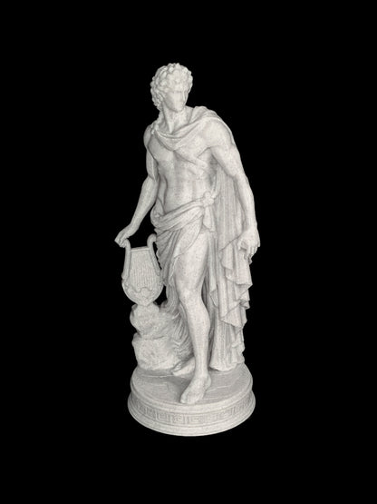 Apollo Greek God Statue | Marble Style Greek Mythology Sculpture