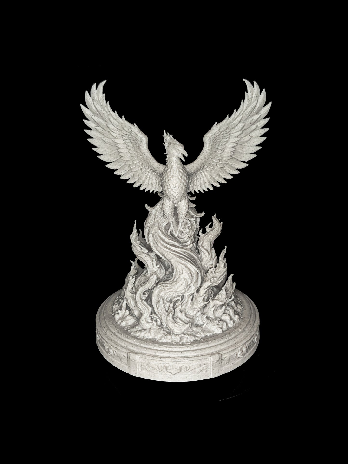 Phoenix Statue - Marble Style Mythology Sculpture