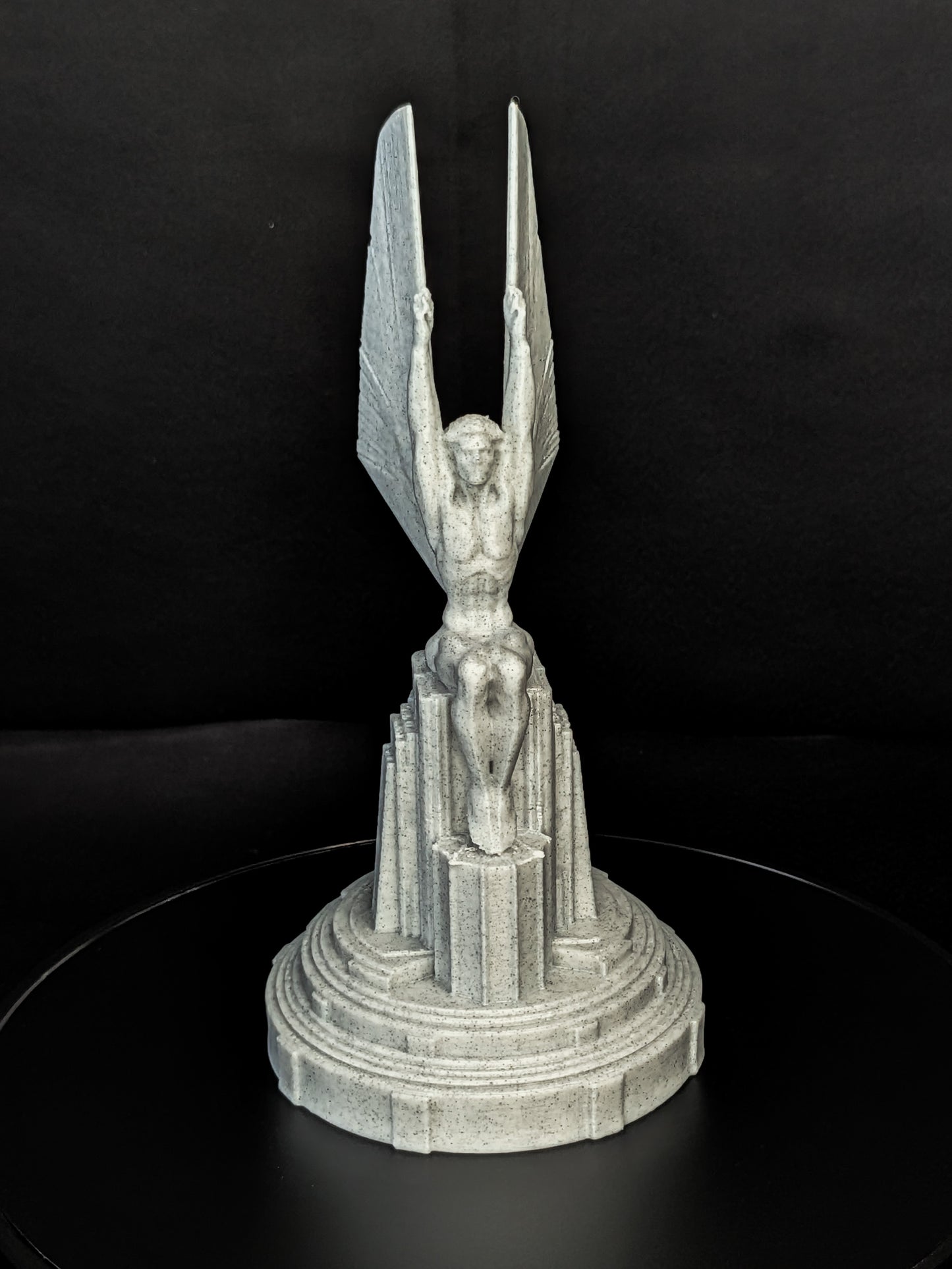 Winged Figures of the Republic - Marble Style Art Deco Statue