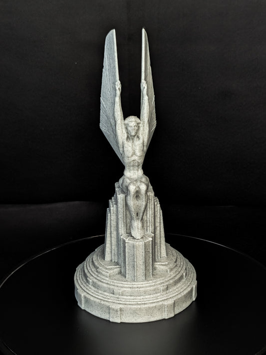 Winged Figures of the Republic - Marble Style Art Deco Statue