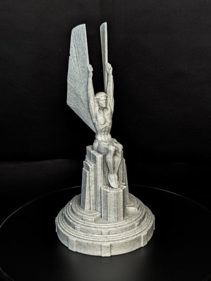 Winged Figures of the Republic - Marble Style Art Deco Statue