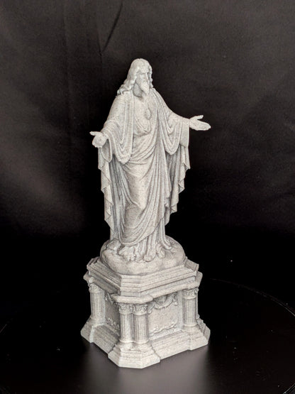 Jesus Statue - Marble Finish Christ Sculpture