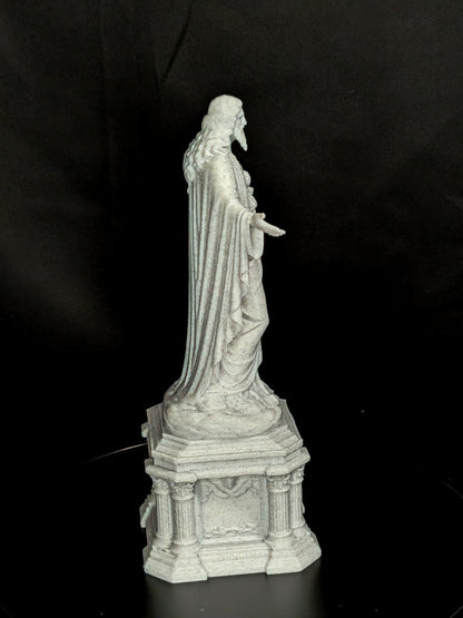 Jesus Statue - Marble Finish Christ Sculpture