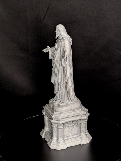 Jesus Statue - Marble Finish Christ Sculpture