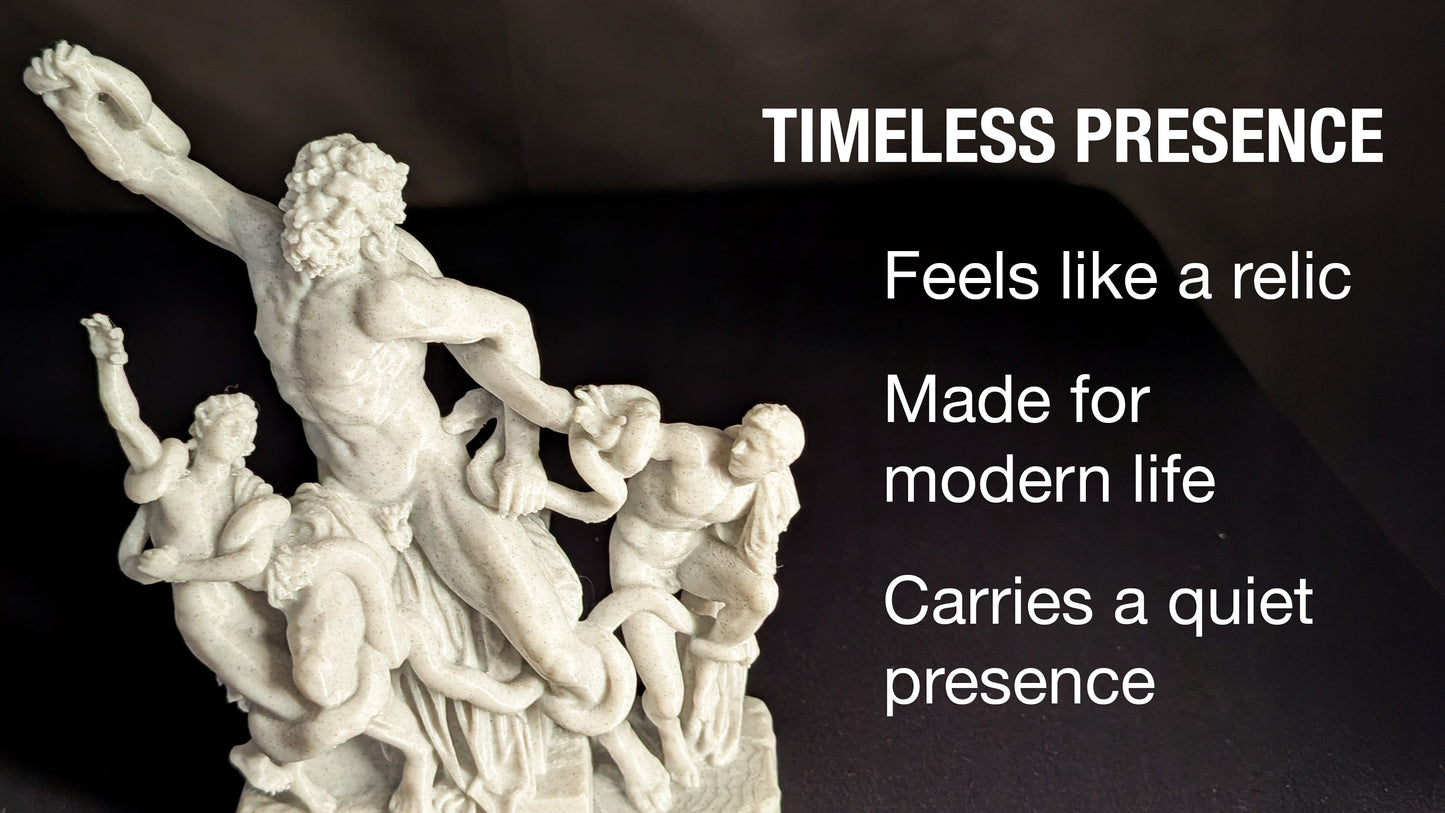 Laocoön and His Sons - Marble Finish Classical Sculpture