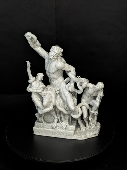 Laocoön and His Sons - Marble Finish Classical Sculpture