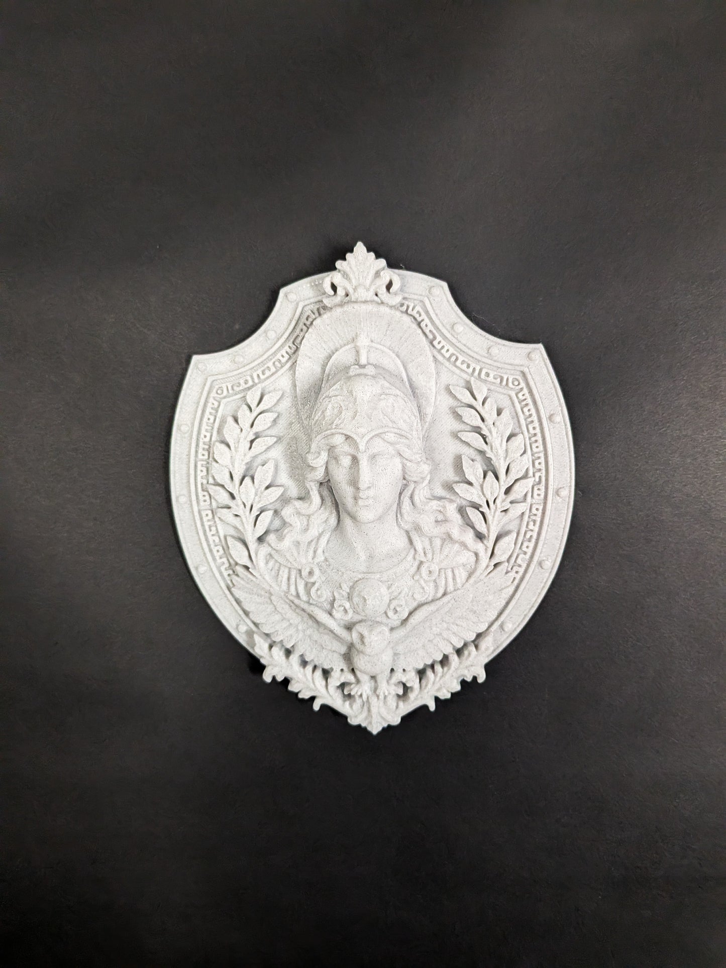 Athena Wall Relief - Marble Finish Greek Goddess Gothic Wall Art