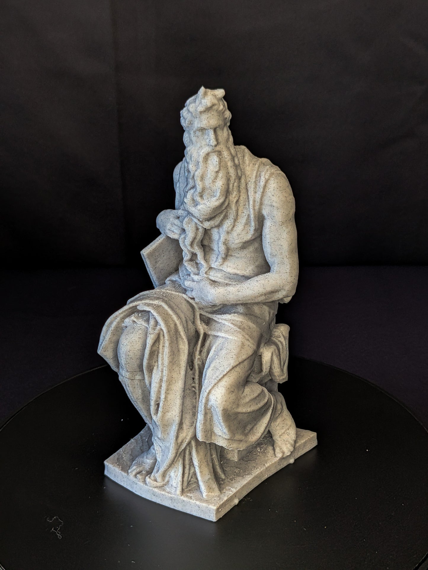 Michelangelo Moses Statue - Marble Style Sculpture