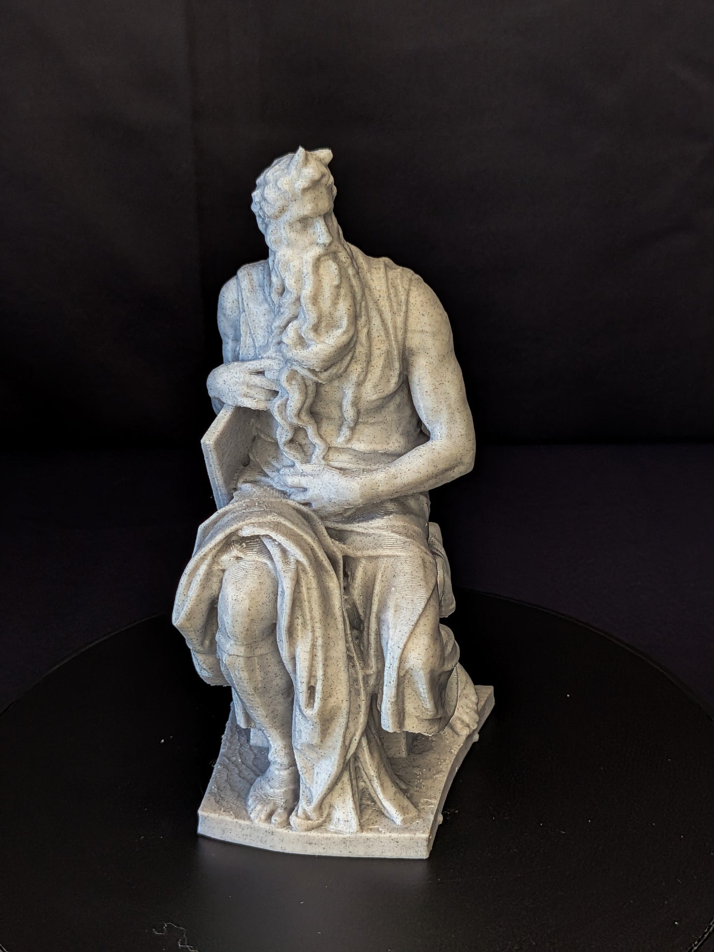 Michelangelo Moses Statue - Marble Style Sculpture