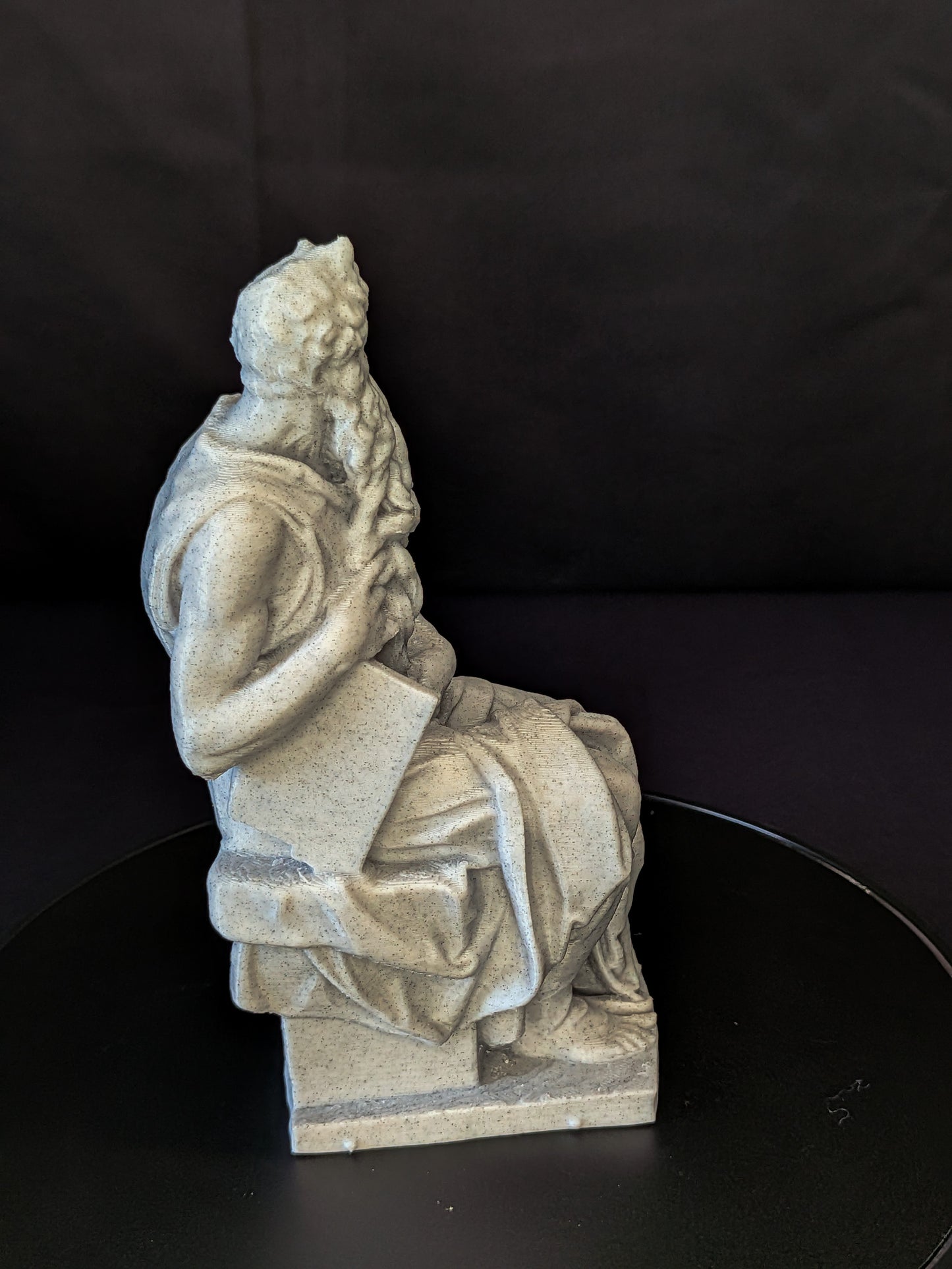 Michelangelo Moses Statue - Marble Style Sculpture