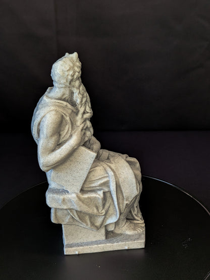 Michelangelo Moses Statue - Marble Style Sculpture