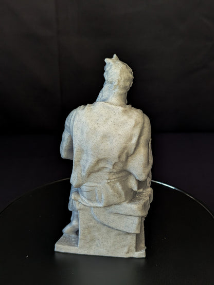 Michelangelo Moses Statue - Marble Style Sculpture
