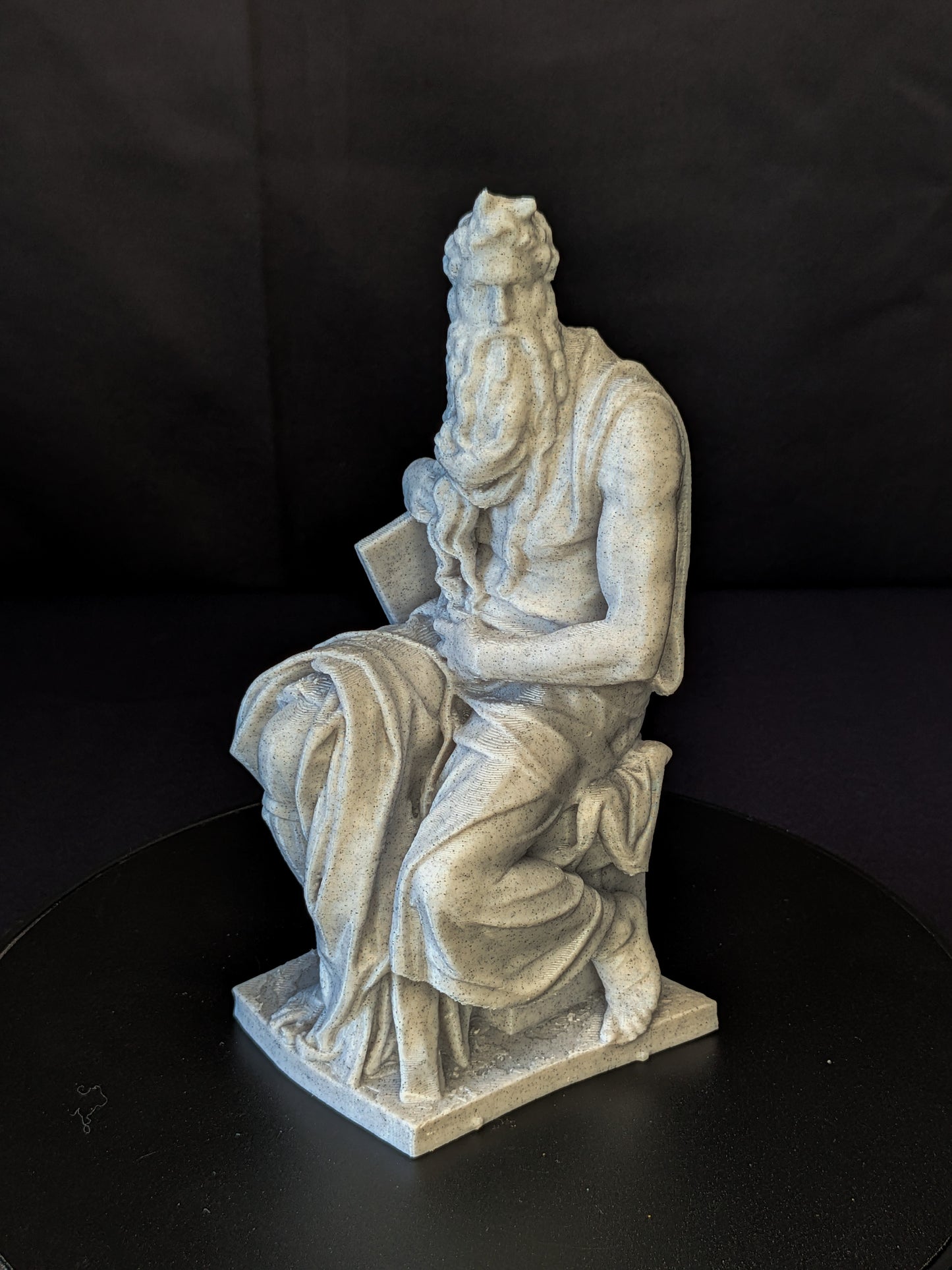 Michelangelo Moses Statue - Marble Style Sculpture