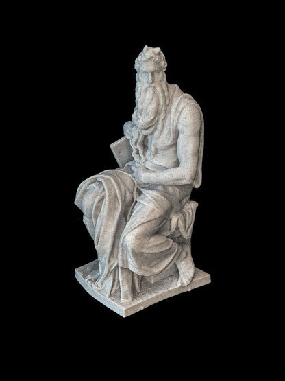Michelangelo Moses Statue - Marble Style Sculpture
