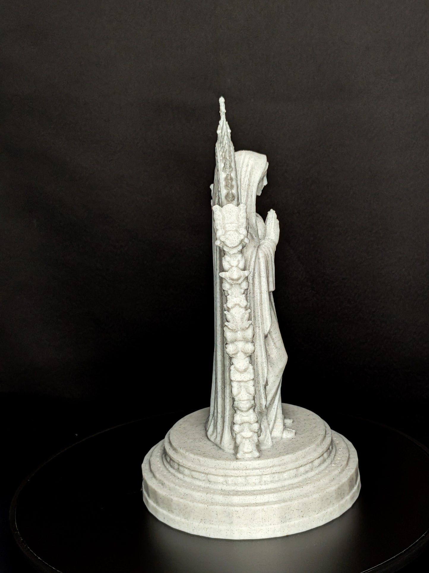 Mother Mary Statue - Marble Style Virgin Mary Sculpture