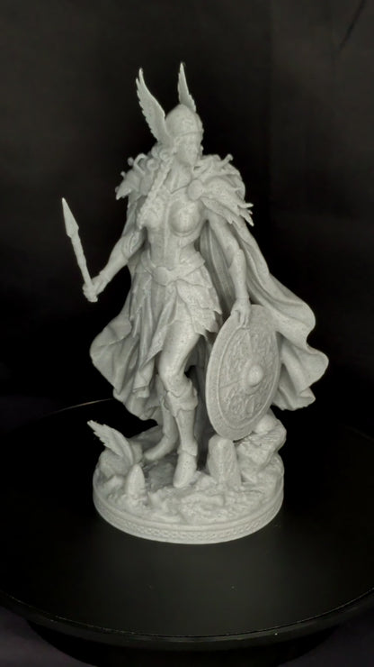 Valkyrie Warrior Statue | Norse Mythology Sculpture