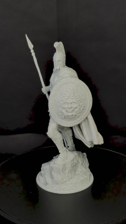 Ancient Roman Statue - Marble Warrior Sculpture
