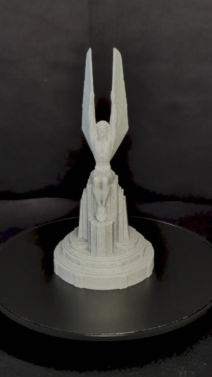 Winged Figures of the Republic - Marble Style Art Deco Statue