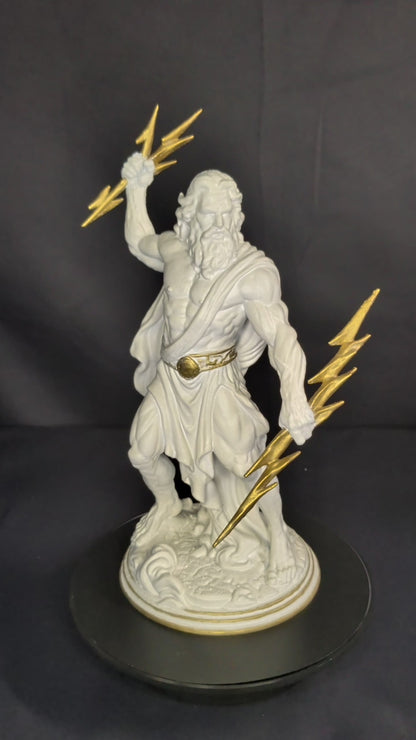 Zeus Statue - Greek God of Lightning