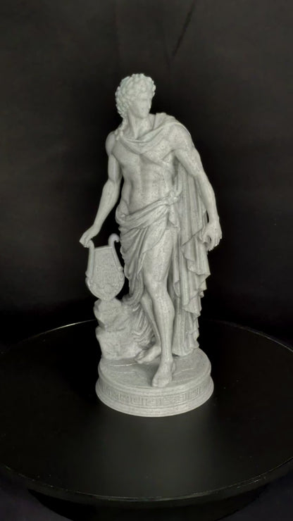 Apollo Greek God Statue | Marble Style Greek Mythology Sculpture
