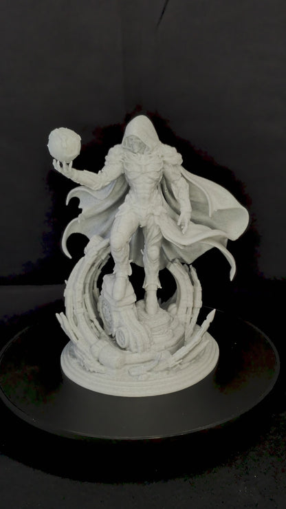 Chronos Reaper Statue - Time Reaper Sculpture | Hooded Guardian of Fate