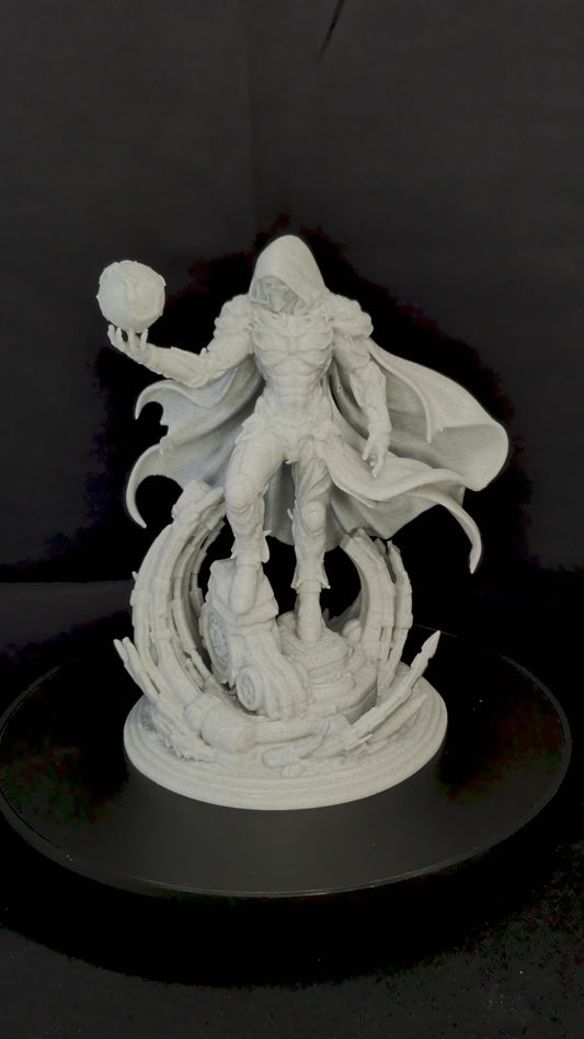Chronos Reaper Statue - Time Reaper Sculpture | Hooded Guardian of Fate