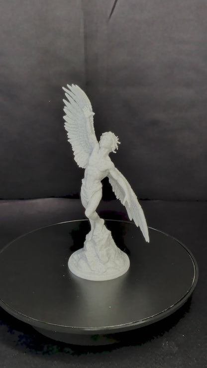 Ascendant Angel Statue - Marble Finish Angel Sculpture